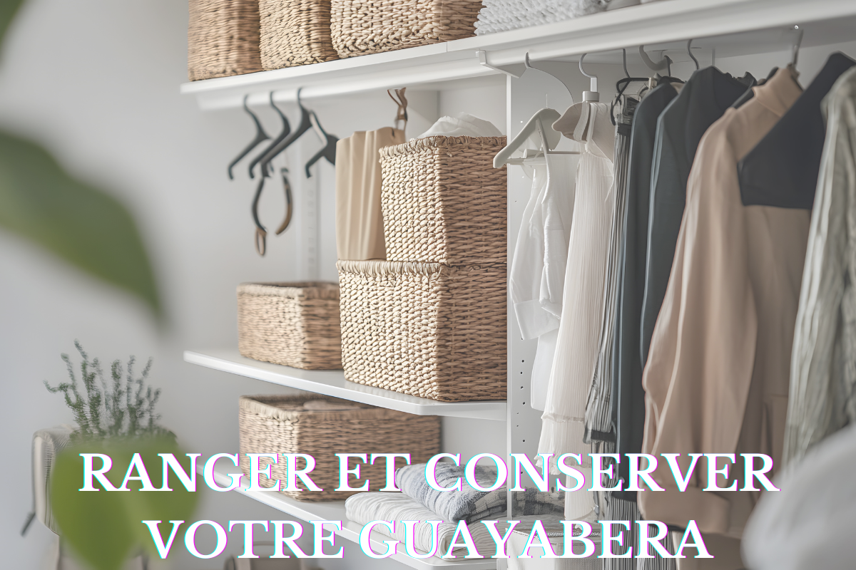 Comment ranger et conserver votre guayabera