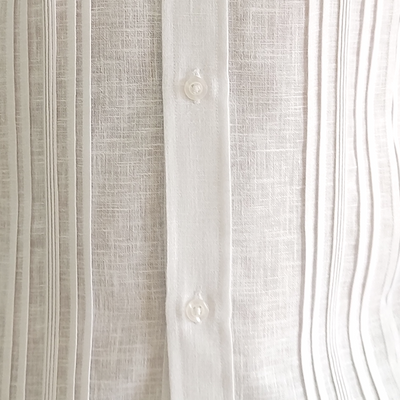 Chemise guayabera formelle pour homme, style tropical chic