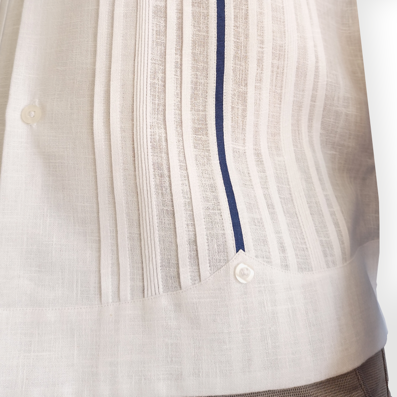 Guayabera formelle pour homme, confection artisanale Casa Habana