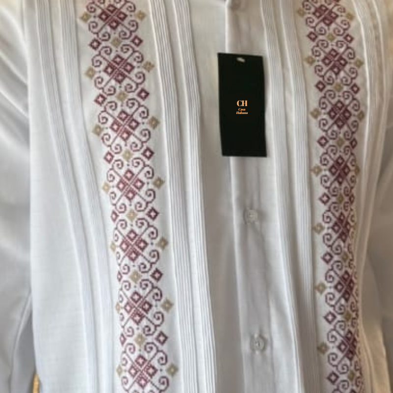 Guayabera Brodée Habillée