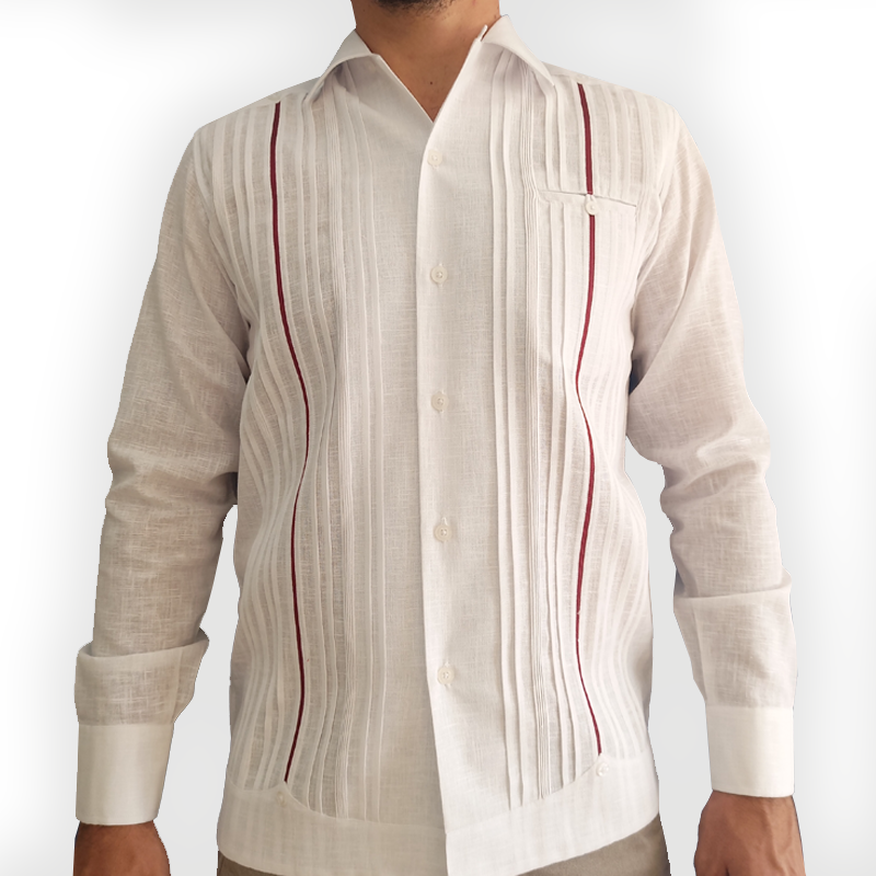 Guayabera élégante homme