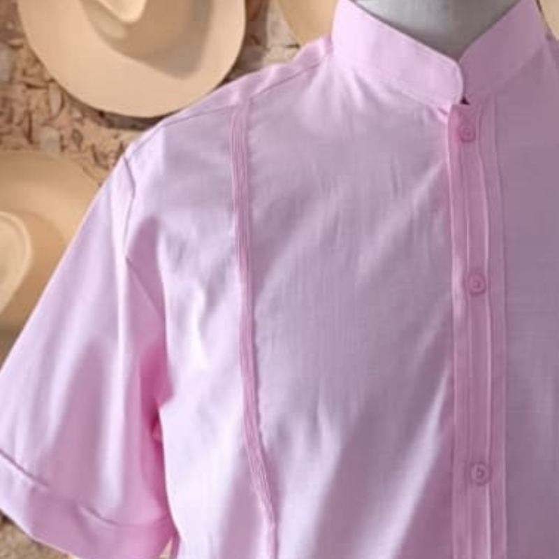 Guayabera Rose Col Mao